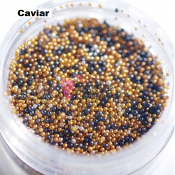 Perlute caviar CAV020 pentru decor unghii Mix Metalizat